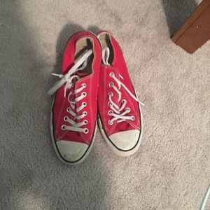 Red converse